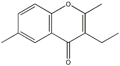 4H-1-Benzopyran-4-one,3-ethyl-2,6-dimethyl-(9CI) 结构式