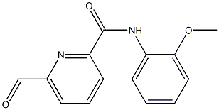 2-피리딘카르복사미드,6-포르밀-N-(2-메톡시페닐)-(9CI)