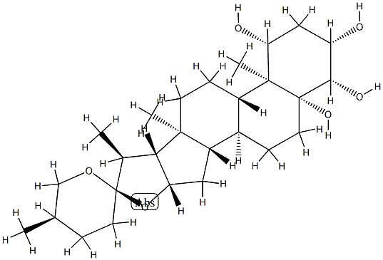 6869-43-8 (25R)-5β-Spirostane-1β,3β,4β,5-tetrol