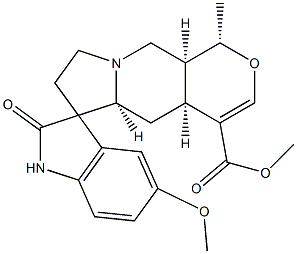 (7ξ,20α)-10-Methoxy-19α-methyl-2-oxoformosanan-16-carboxylic acid methyl ester Struktur