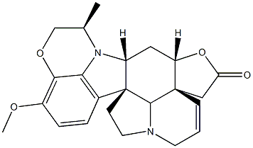 6,7-ジデヒドロ-16-メトキシ-22α-メチルオブスクリネルバン-21-オン 化学構造式