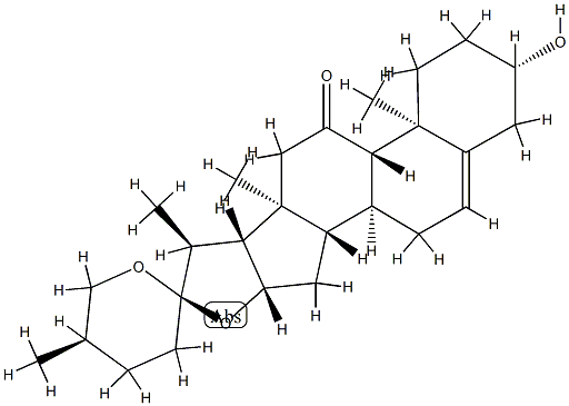 (25R)-3β-하이드록시스피로스트-5-엔-11-온