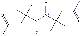 2-Pentanone, 4-methyl-4-nitroso-, dimer 化学構造式