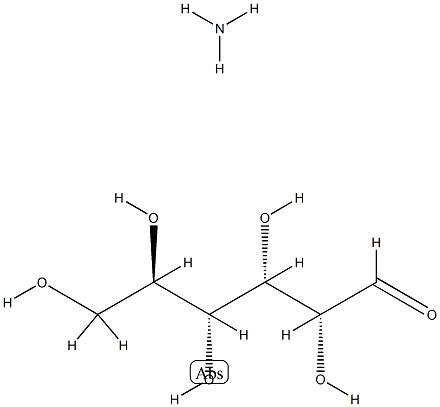 d-Glucose, reaction products with ammonia 结构式