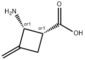Cyclobutanecarboxylic acid, 2-amino-3-methylene-, (1R,2R)-rel- (9CI),687999-90-2,结构式