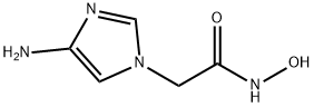 1H-Imidazole-1-acetamide,4-amino-N-hydroxy-(9CI) Struktur