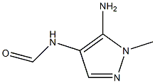 Formamide,N-(5-amino-1-methyl-1H-pyrazol-4-yl)-(9CI) Structure