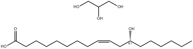 Polyglycerol ricinoleate Struktur