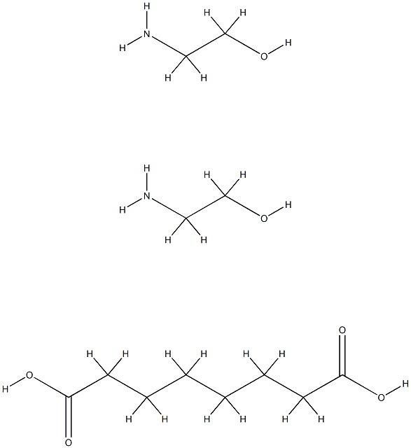 C6-12-二羧酸与乙醇胺的化合物,68937-73-5,结构式