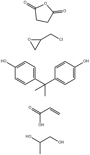 2-프로페노익 산 모노에스테르 위드 1,2-프로파네디올 폴리머 위드 (클로로메틸)옥시레인, 디하이드로-2,5-푸란디온 앤드 4,4-(1-메틸에딜리딘)비스[페놀]