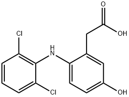 5-HYDROXY DICLOFENAC Struktur