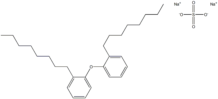 Poly(oxy-1,2-ethanediyl), .alpha.-sulfo-.omega.-(octylphenoxy)-, branched, sodium salt Struktur