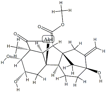 6902-17-6 2β,3β,4aα,7-Tetrahydroxy-1-methyl-8-methylene-10β-(methoxycarbonyl)gibbane-1α-carboxylic acid 1,4a-lactone