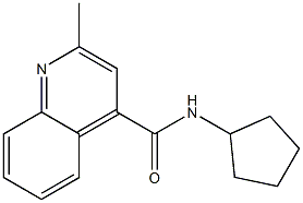 4-Quinolinecarboxamide,N-cyclopentyl-2-methyl-(9CI)|