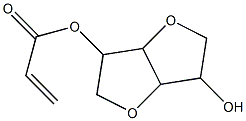 Hexitol, 1,4:3,6-dianhydro-, mono-2-propenoate (9CI) 结构式