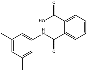 2-[(3,5-dimethylanilino)carbonyl]benzoic acid,69076-57-9,结构式