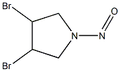 3,4-DIBROMONITROSOPYRROLIDINE,69112-97-6,结构式