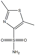 4-Thiazolesulfonamide,2,5-dimethyl-(9CI) 化学構造式