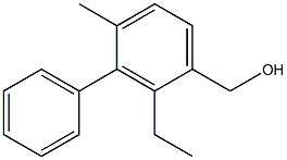 [1,1-Biphenyl]-3-methanol,2-ethyl-6-methyl-(9CI) 化学構造式