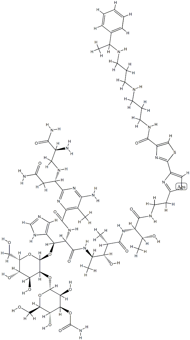 69235-65-0 N1-[3-[[3-[(1-Phenylethyl)amino]propyl]amino]propyl]bleomycinamide