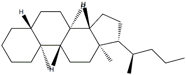別膽甾烷, 6929-17-5, 结构式