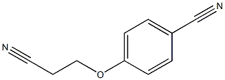 4-(2-cyanoethoxy)benzonitrile Structure