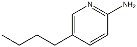2-Pyridinamine,5-butyl-(9CI) 结构式