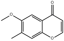 4H-1-Benzopyran-4-one,6-methoxy-7-methyl-(9CI) 结构式