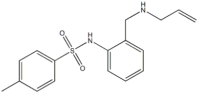 N-{2-[(allylamino)methyl]phenyl}-4-methylbenzenesulfonamide Structure