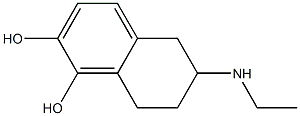 1,2-Naphthalenediol,6-(ethylamino)-5,6,7,8-tetrahydro-(9CI),69478-37-1,结构式