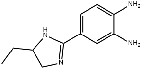 1,2-Benzenediamine,4-(4-ethyl-4,5-dihydro-1H-imidazol-2-yl)-(9CI) Structure