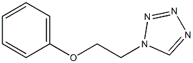 1H-Tetrazole,1-(2-phenoxyethyl)-(9CI) 化学構造式