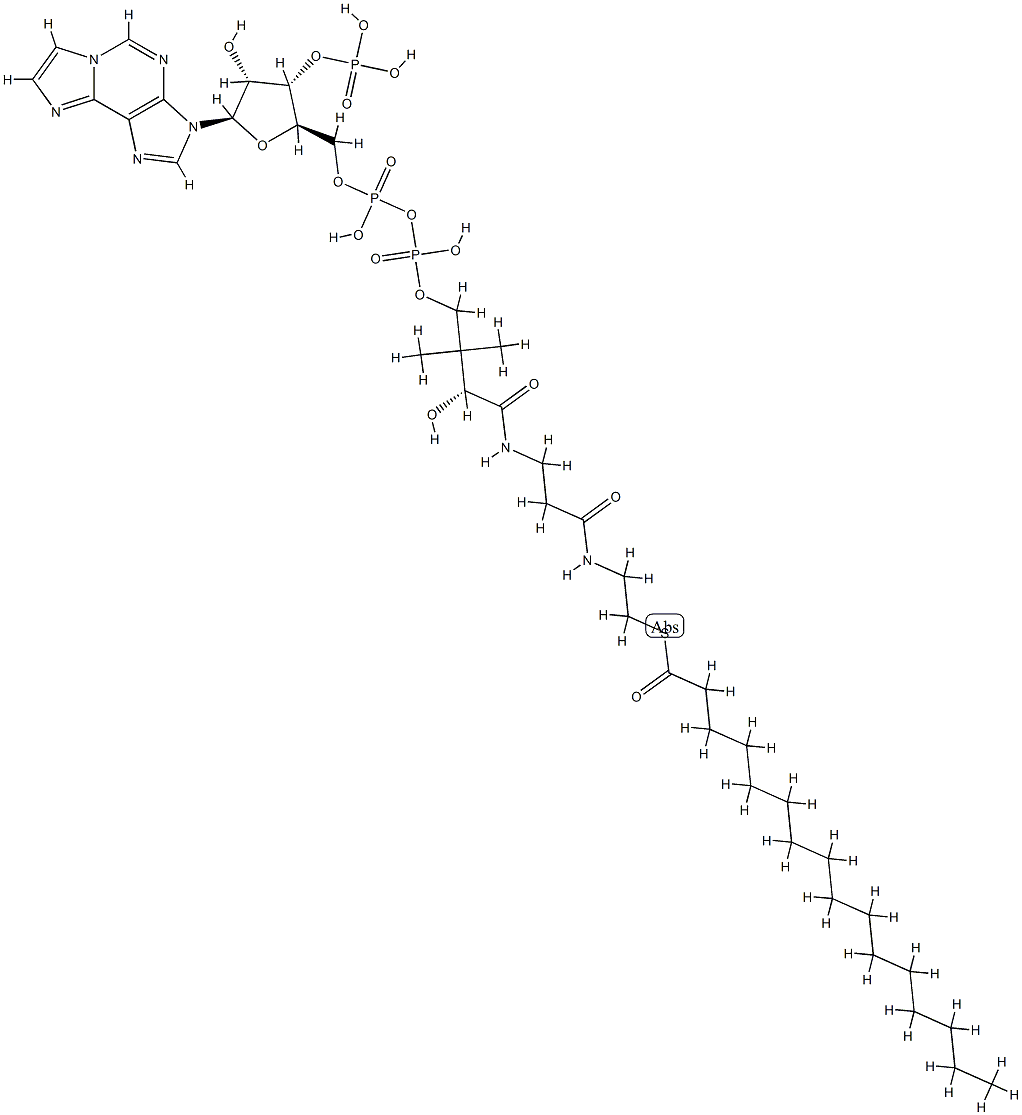 69680-31-5 palmitoyl-(1,N(6))-ethenocoenzyme A