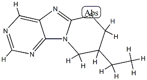 7H-[1,3]Thiazino[3,2-e]purine,8-ethyl-8,9-dihydro-(9CI) 结构式