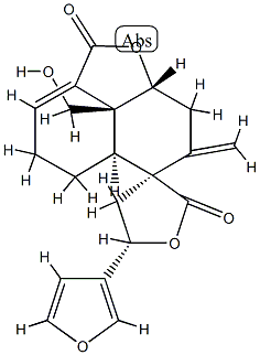 69749-00-4 (3S,5S,5'aS)-5-(3-Furyl)-4,5,5',5'aβ,7',8',8'aα,8'b-octahydro-8'bα-hydroxymethyl-7'-methylenespiro[furan-3(2H),6'-[6H]naphtho[1,8-bc]furan]-2,2'(4'H)-dione