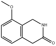 3(2H)-Isoquinolinone,1,4-dihydro-8-methoxy-(9CI) 化学構造式