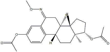 3,17β-Bis(acetyloxy)-6-(methoxyimino)-1,3,5(10)-estratriene|