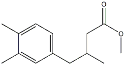 β,3,4-Trimethylbenzenebutyric acid methyl ester|