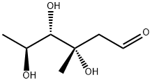 3-C-Methyl-2,6-dideoxy-L-arabino-hexopyranose,6988-54-1,结构式