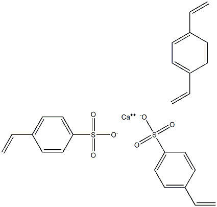 69943-73-3 4-乙烯基苯磺酸钙与1,4-二乙烯基苯的共聚物