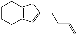 Benzofuran,2-(3-butenyl)-4,5,6,7-tetrahydro-(9CI) 化学構造式