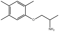 2-Propanamine,1-(2,4,5-trimethylphenoxy)-(9CI) 结构式