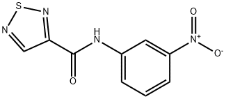 1,2,5-Thiadiazole-3-carboxamide,N-(3-nitrophenyl)-(9CI),700851-11-2,结构式