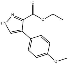 70187-29-0 1H-Pyrazole-3-carboxylic acid, 4-(4-Methoxyphenyl)-, ethyl ester