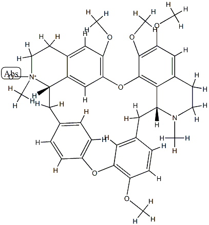 Isotetrandrine N-2'-oxide Structure