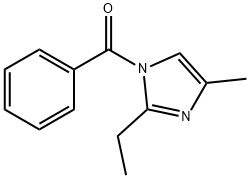 1H-Imidazole,1-benzoyl-2-ethyl-4-methyl-(9CI) Structure