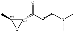 2-Propen-1-one,3-(dimethylamino)-1-[(2R,3S)-3-methyloxiranyl]-,rel-(9CI) Structure