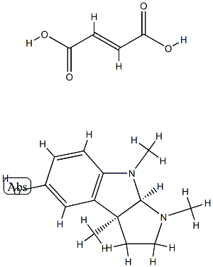 ()-Eseroline fumarate salt
		
	 化学構造式