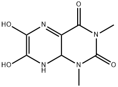 Lumazine,  6,7-dihydroxy-1,3-dimethyl-  (5CI) 结构式