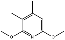 3,4-Lutidine,2,6-dimethoxy-(5CI) 化学構造式